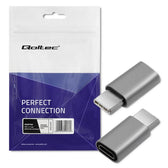 Adapter Qoltec przejściówka USB-C 3.1 | Micro USB | MHL | Aluminiowy