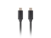 Kabel USB Lanberg USB-C(M) - USB-C(M) 3.1 Gen 2 10Gb/s PD100W 1,8m czarny