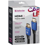 Kabel HDMI-HDMI Defender 2m v2.1 M/M