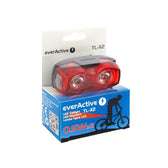 Lampka rowerowa tylna everActive TL-X2 bateryjna - 18 lumenów