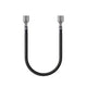 Kabel Qoltec przewód akumulatorowy wsuwka żeńska typu FASTON 250 | 20cm | Czarny
