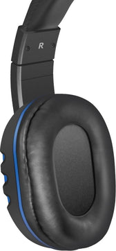 Słuchawki z mikrofonem Defender WARHEAD G-160 Gaming czarno-niebieskie + GRA