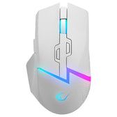 Mysz bezprzewodowa Rampage DROPM3V2-WHITE Drop M3 V2 24000 DPI biała