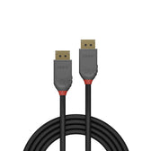 Kabel DisplayPort 1.4, LINDY Anthra Line 4K UHD M/M, czarny, 3m
