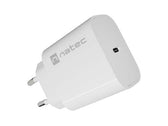 Ładowarka sieciowa Natec Ribera 1x USB-A 20W biała