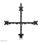 Uchwyt biurkowy na trzy monitory Neomounts DS60-600BL2-1 10"-32" max. 3x9kg max. VESA 100x100