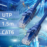 Kabel Patchcord Qoltec UTP | CAT6 | 2 x RJ-45 | 1.5m