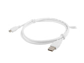 Kabel USB 2.0 Lanberg micro AM-MBM5P 1m biały