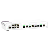 Switch zarządzalny QNAP QSW-M2106-4C 4x 10GbE SFP+/RJ45 6x 2,5GbE