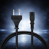 Kabel zasilający Qoltec IEC C7 | CEE 7/16 | 2*0.75mm2 | 1m
