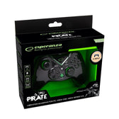 Gamepad Esperanza EGG114K PC/XBOX ONE/XBOX Series X/S USB Pirate czarny