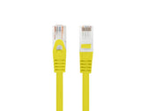 Patchcord Lanberg UTP kat.6 0,5m LSZH CU fluke passed żółty