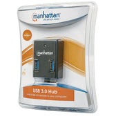Hub USB Manhattan 4-portowy USB3.0 SuperSpeed