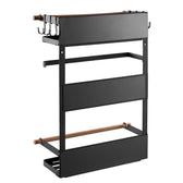 Półka magnetyczna na lodówkę / pralkę Maclean MC-910 czarna, 12kg max