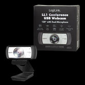 Kamera internetowa HD LogiLink UA0377 USB Pro, 120°, podwójny mikrofon