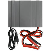 Ładowarka inteligentna Qoltec mikroprocesorowa 12V | 12.6V | 24V | Prostownik z funkcją naprawy do akumulatora AGM GEL LiFePO4 | LCD