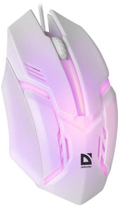 Mysz przewodowa Defender CYBER MB-560L 1200dpi 3P biała