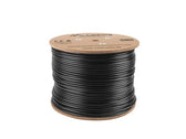 Kabel UTP Lanberg kat. 6 305m drut Outdoor CU czarny