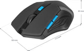 Mysz bezprzewodowa Defender ACCURA MM-275 optyczna 1600dpi 6P czarno-niebieska