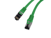 Patchcord Lanberg S/FTP kat.8.1 1m LSZH CU fluke passed zielony