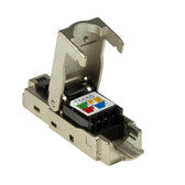 Wtyk RJ45 kat.6A FTP LogiLink MP0044 pozłacany styk 3µ, beznarzędziowy