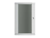 Szafa instalacyjna Rack wisząca 19" 22U 600x450 szara Lanberg (flat pack)