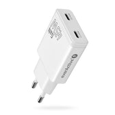 Ładowarka sieciowa everActive SC-465Q GaN 2x USB-C PD QC3.0 45W