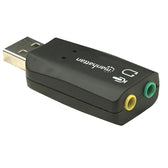 Karta dźwiękowa zewnętrzna Manhattan 3D Virtual 5.1 / USB 2.0
