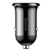 Ładowarka samochodowa Baseus Grain Pro z dwoma gniazdami USB 4.8A