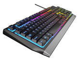 Klawiatura przewodowa Genesis Rhod 300 RGB Gaming czarna