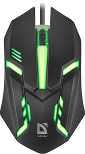 Mysz przewodowa Defender CYBER MB-560L 1200dpi 3P czarna