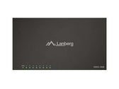 Switch niezarządzalny Lanberg 8x 1GB/s Gigabit Ethernet Desktop 12V (Obudowa metalowa)