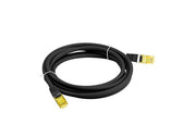 Patchcord Lanberg S/FTP kat.6A 15m LSZH CU fluke passed czarny