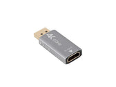 Adapter Lanberg Displayport (M) -> HDMI (F) 4K srebrny