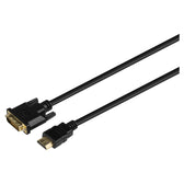 Kabel adapter Savio CL-212 HDMI 19pin męski - DVI 18+1 męski 1,8m