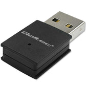 Karta sieciowa Qoltec Bezprzewodowy Ultra szybki mini adapter WiFi Standard AC | BT 4.0 USB | 600Mbps