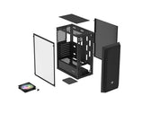 Obudowa Fury SHOBO SH4 RGB ATX Midi Tower z oknem czarna