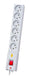 Listwa zasilająca Lestar LX 610 1,5m szara