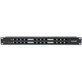Zasilacz PoE Intellinet 12x RJ45 120W Patch Panel 1U Cat5e Passive PoE