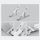 Podstawka do notebooka Orico PFB-A2-SV-BP składana aluminium
