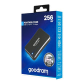Dysk zewnętrzny SSD GOODRAM HL200 256GB USB 3.2 Type-C (520/500 MB/s) RETAIL