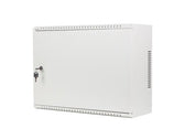 Szafa instalacyjna Lanberg rack wisząca 19" 4U+3U 540x200 niskoprofilowa szara (złożona)
