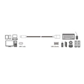 Adapter USB 3.2 Gen1 LogiLink CU0106, USB-C (M) do USB-A (F)