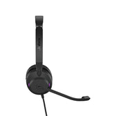 Słuchawki przewodowe z mikrofonem Jabra Evolve2 30 USB-A MS Stereo Black