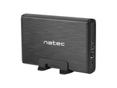 Obudowa na dysk HDD/SSD Natec RHINO USB 3.0 3,5" ALU Black Slim