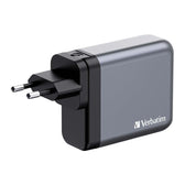 Ładowarka sieciowa Verbatim GaN GNC-140 3xUSB-C PD (2x140W+20W) 1xUSB-A QC 3.0