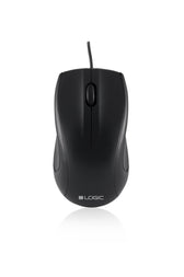 Mysz przewodowa LOGIC LM-12 optyczna czarna
