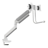 Uchwyt biurkowy na dwa monitory Neomounts DS75-450WH2 17"-32"