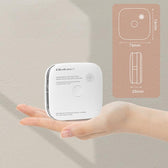 Czujnik dymu Qoltec z baterią | Tuya | Wi-Fi | alarm 85dB | LED