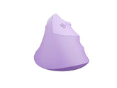 Mysz bezprzewodowa Natec Crake 2 Bluetooth 5.2 + 2.4GHz 2400DPI wertykalna pure lavender